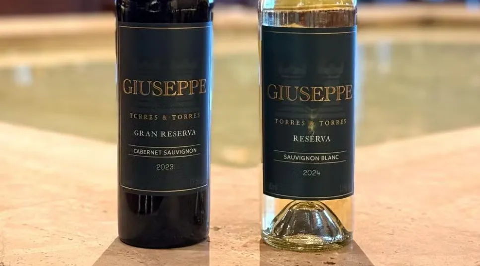Vinhos Giuseppe Torres e Torres: rede de restaurantes e vinícola chilena premiada lançam rótulos exclusivos