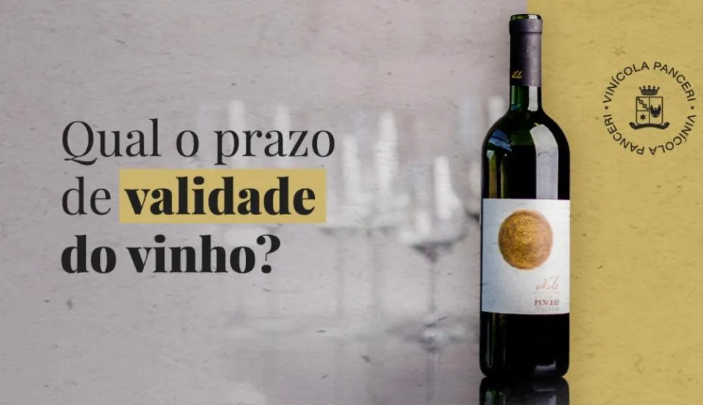 Qual é o prazo de validade dos vinhos?