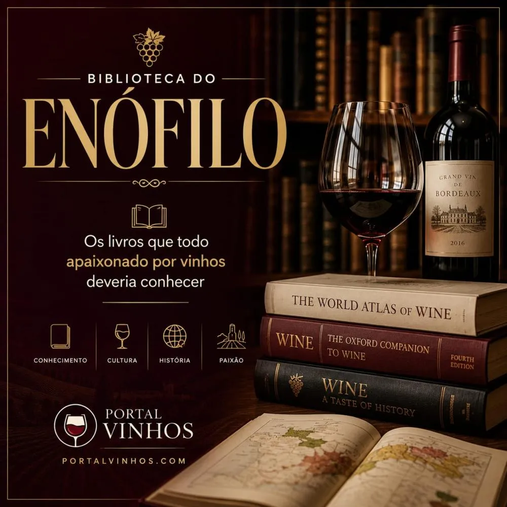 Os livros que todo apaixonado por vinhos deveria conhecer